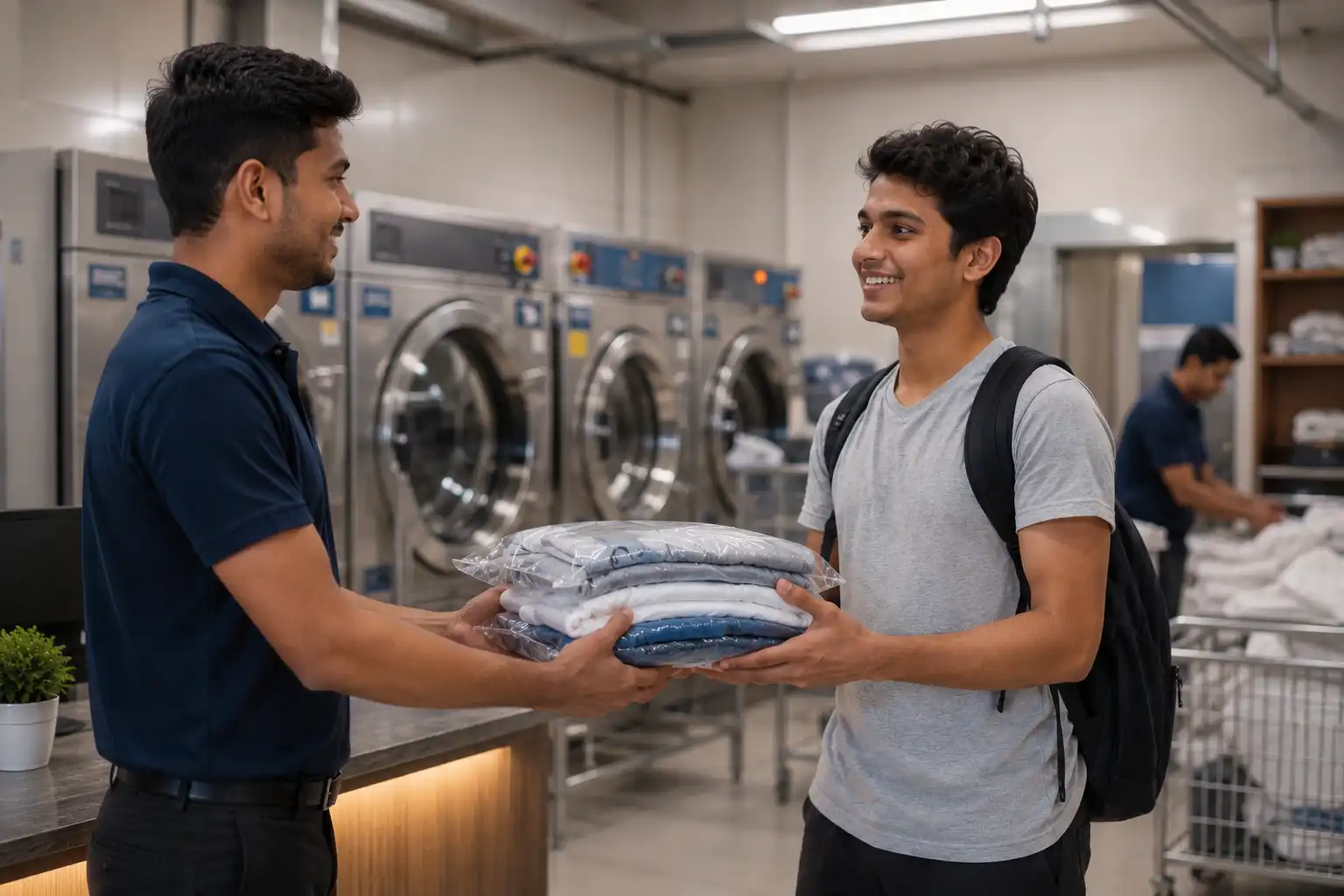 Professional campus laundry solutions improving hostel student life
