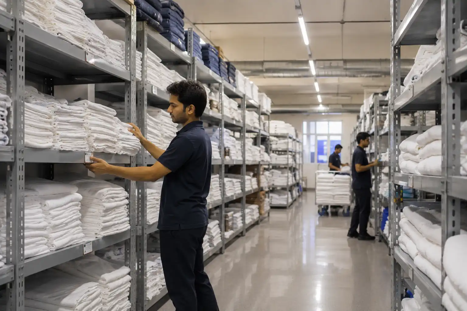 Professional linen rental services for hospitality businesses